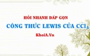 Công thức Lewis của CCl4 (carbon tetrachloride Lewis Structure)